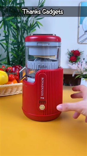 🤯 Smart Kitchen Gadget That Makes Juicing Effortless! Portable Electric Citrus Juicer 🍊