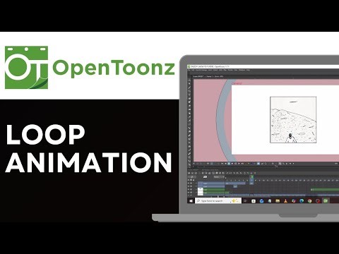 How to Loop Animation in OpenToonz 2026 (OpenToonz Tutorial)