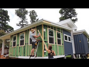BUILDING OUR HOME TO LAST | Installing The Rain Screen