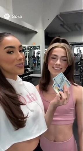 I gave a stranger a female gym makeover #boytogirl #beautytransformation #mtf #transformation tgtf