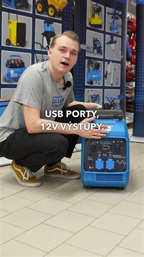 GÜDE - Invertorový generátor proudu 3200-2