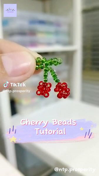 Cherry Beads Jewelry Tutorial