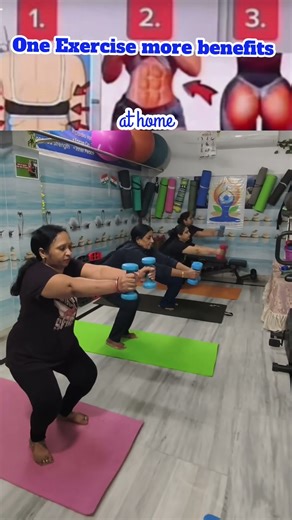 One💪🏼 Exercise more👍🏻 Benefits #yogatime #buttocksworkout #hipsworkout #thighfat