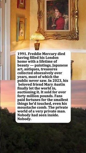 Freddie Mercury — The Secret World of Art in His Home Sold for 40 Million
