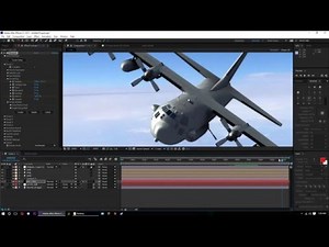 Element 3D V2 AC 130 Tutorial