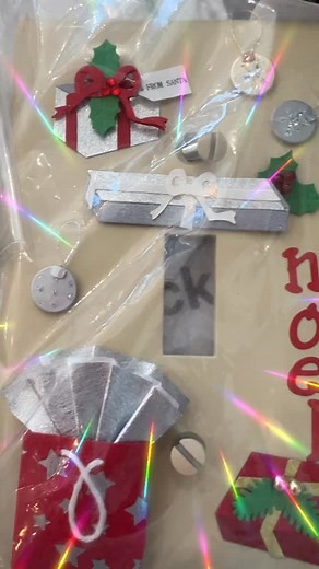 Handmade switch plate covers! Just for@the holidays. #switchplate #holidaydecor #art4uspringfield #springfieldillinois #springfieldil #shopsmall #homedecor #freshflowers #localart #localartist #shoplocal #handmadeart | Art4U | Facebook