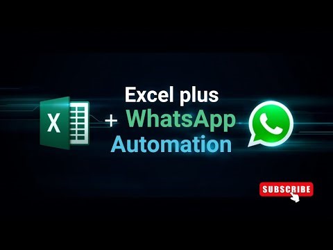 Send WhatsApp Messages Directly From Excel (No App Needed) | Fast & Easy Method