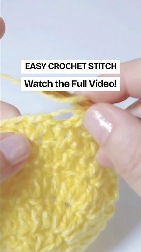 Fast & Easy Crochet Stitch for Beginners – Perfect for Hats