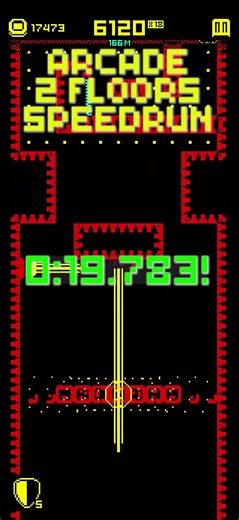 2 floors in 19.783s + 1 floor in 7.483 sec! #totm #speedrun #tombofthemask