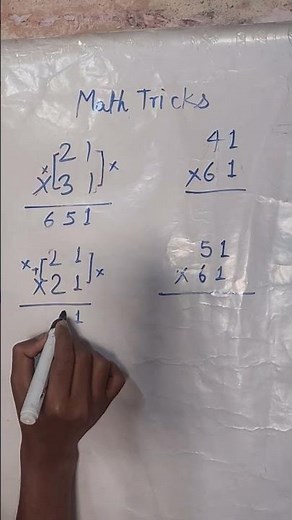 Fast Multiplication Trick by 2 digit Number.