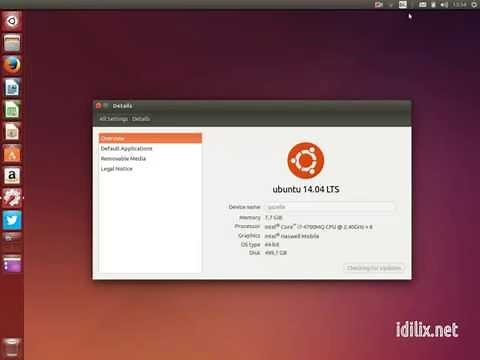 17-Software updater - Ubuntu 14.04 Tutorial