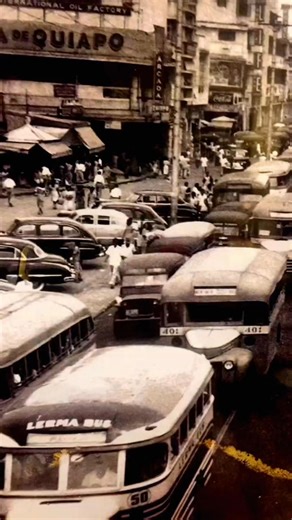 "Throwback to Quiapo's golden age. This photo captures the heart of Manila's commerce and culture, a vibrant tapestry of daily life. What stories do you think these streets could tell?" #PhilippineHistory #QUIAPO #QuiapoManila #Manila #Philippines #factsZero | FACTSZERO