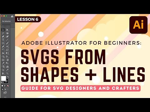 Adobe Illustrator: Simple SVGs with Shapes and Lines
