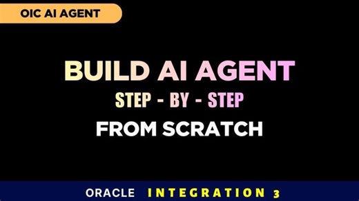 How to Build Your First AI Agent in Oracle Integration (OIC 3) | Agent Tool, Template, Prompt | BEENUM LEARNING