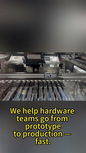 PCB Assembly Machine Working at High Speed (Real Factory) #pcba #pcbassembly #smt #factory