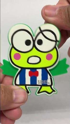 Vintage Keroppi Pull-string Toy/Charm quick test