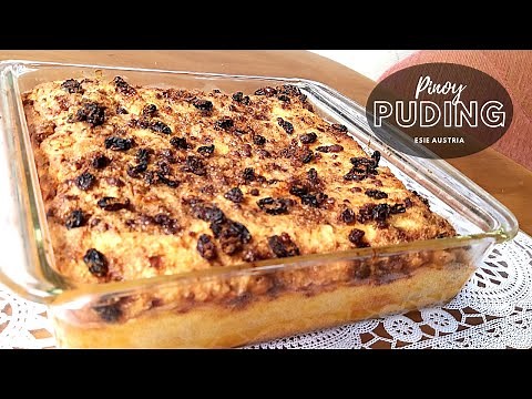 Easy classic bread pudding Filipino style