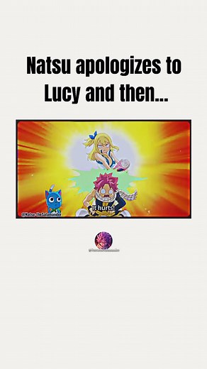 Natsu wants to pee on Lucy burnt skin 🤧 #fairytail #FairyTail100YearsQuest #anime | Natsu- the Salamander
