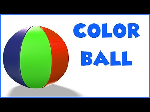 Learn Colors With Balls | Colours For Kids And Children | Learning & Education For Toddlers & Babies