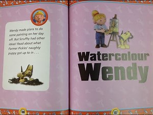 Bob the Builder Watercolour Wendy