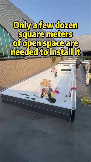 oceanfuture_spatubUS on Instagram: "No wonder more and more families with yards are installing these swimming pools. This swimming pool is 12 meters long and 3 meters wide, with a water capacity of 30 tons. It only requires a few dozen square meters of space to install. The water only needs to be changed twice during the winter, and the water temperature can be adjusted up to 43 degrees Celsius. If you want to know how to get it, send me a message and I'll tell you. #swimspa #heatedpool #infinit