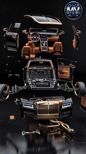 What If a Luxury Car Exploded Into Thousands of Parts? 🤯 | Satisfying Exploded View #bmwconceptxm