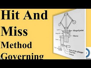 Hit And Miss Governing of IC Engine