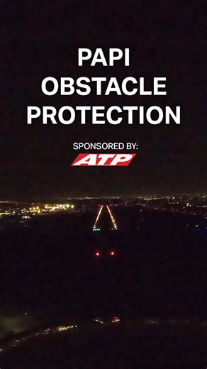 How far out does a PAPI protect you from obstacles? #flighttraining #pilottraining #PAPI #RunwaySafety | Boldmethod