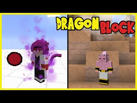 NEW PLAYER MAJIN RACE, GOD OF DESTRUCTION FORM & MORE! Minecraft Dragon Block C Mod Review