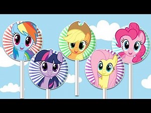 My Little Pony Lollipop Finger Family \\ Nursery Rhymes and More Lyrics