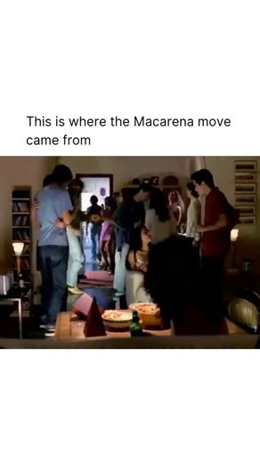 Meme | Funny | Culture on Instagram: "Follow @m3me for best reel content 😂 The Macarena is a Spanish dance track by the duo Los del Río that first appeared in the early 1990s, before exploding globally after the 1995 Bayside Boys remix took over radio and clubs. The song’s irresistible rhythm, paired with a simple, repeatable dance routine built around arm movements and hip turns, made it instantly accessible to people of all ages, even those with zero dance experience. It quickly became a worl