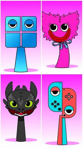 Incredibox Sprunki ALL OC Phases 4 Compilation Incredibox Complete #sprunki​ #incrediboxsprunkimod