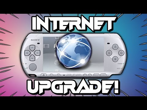 PSP Internet Upgrade! New ARK 4 Update!