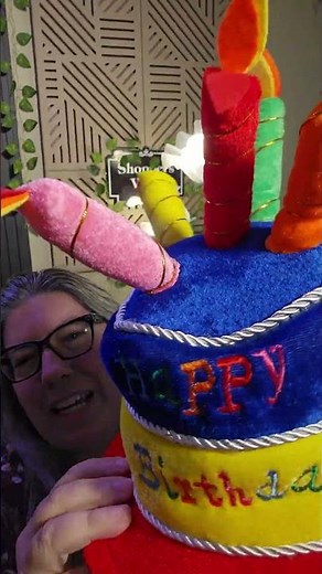 Celebrate with these colorful soft birthday party hats!