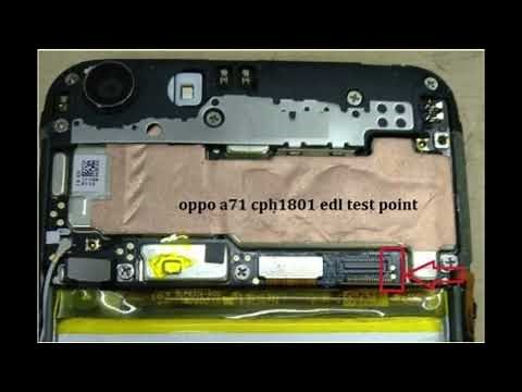Oppo A71 CPH 1801 EDL TEST POINT