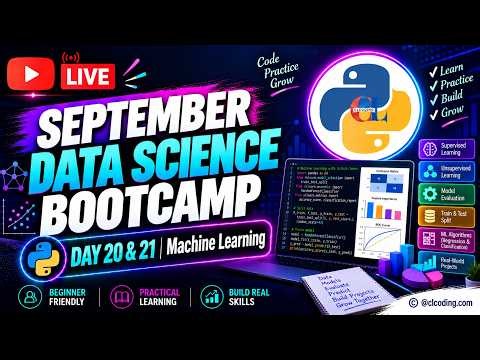 September Data Science Bootcamp | Day 20 & 21 | Machine Learning