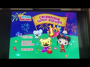 Ni-Hao, Kai-Lan Celebrate with Kai-Lan! (2009) DVD Walkthrough 🎊🎉