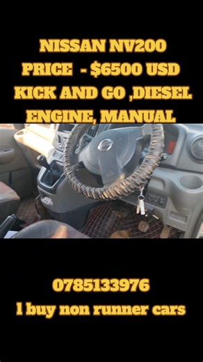 NISSAN NV200 ,KICK AND GO, DIESEL ENGINE, MANUAL TRANSMISSION #ororomotors #followersreelsfypシ゚viralシfypシ゚viralシalシ #fypシ゚viralシfypシ゚ #fypシ゚viralシfypシ゚viralシalシ | Ororo Motors