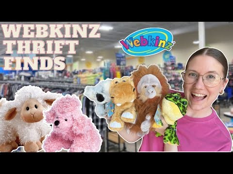 I Picked Up SO Many Webkinz With Codes!! Vintage Y2K Toy JACKPOT!