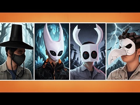 Be the Scariest This Halloween With These Paper Masks