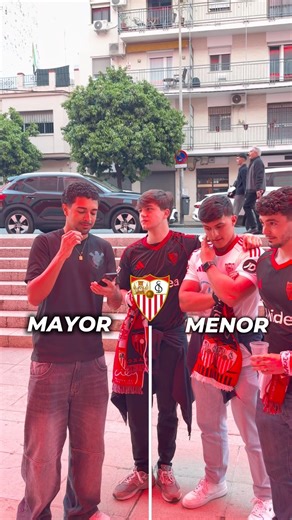 Mayor o Menor que el SEVILLA 🤯 #laliga #futbol #sevillafc #realbetis #sevilla #valenciacf