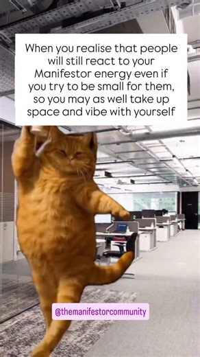Holly Herbig on Instagram: "There is no size small enough that you can shrink yourself into that will guarantee that people won't be reactive to your Manifestor energy. So you may as well take up space, have an impact and express your power. At least that way you feel good about yourself. ❤️❤️ #Manifestors #humandesignmanifestors"