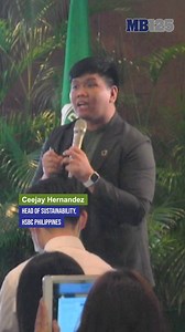 7.5K views · 12 reactions | WATCH: At the Manila Bulletin Sustainability Focus Session 2025, HSBC Head of Sustainability Ceejay Hernandez shared how the rapid shift to digital payments must go hand in hand with stronger financial literacy. Watch the full brand talk here: https://www.youtube.com/watch?v=vNH_XbsAFWA | MANILA BULLETIN | Facebook