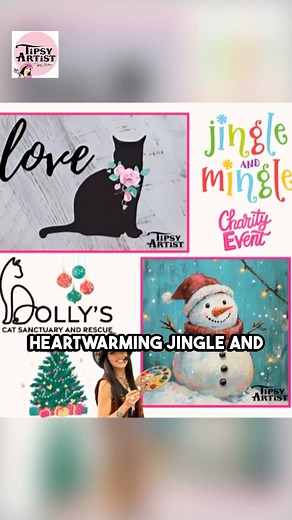 These rescue cats need us. 🐾💗 Join our Dolly’s Cat Sanctuary & Rescue Painting Fundraiser and make a REAL difference while creating something beautiful! 🗓️ Dec 7 • 3 p.m. • Enid, OK 🎨 Choose Love Cat or Snowman 🌟 Family-friendly all supplies included 🍪 Snacks fun art for a cause Let’s go viral for the kitties! SHARE this reel and help us fill the room! 👉 https://www.tipsyartist.com/12-7-25-enid-ok-dollys-cat-rescue | Tipsy Artist