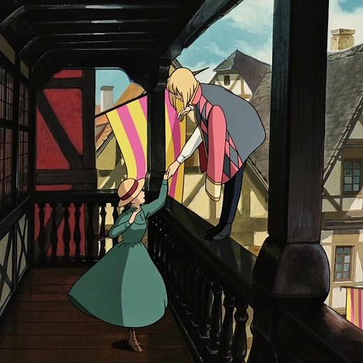 When Howl Saved Sophie... 🌸 | Howl's Moving Castle Status #animestatus #studioghibli #youtubeshorts
