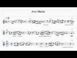 Ave Maria Sheet Music - Violin