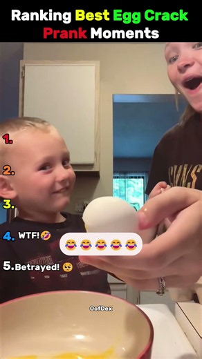 Ranking 5 Best Egg Crack Pranks: Funniest Reactions!😭😭