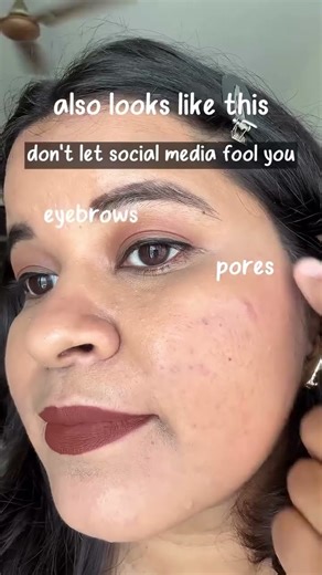 Unfiltered: How Makeup Looks in Real Life 💄 #youtubeshorts