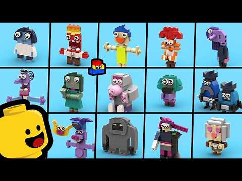 Inside Out 2: LEGO Figures Tutorial (All Characters)