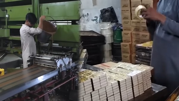 Tiny Sticks Turned Fire Starters in Mass Production